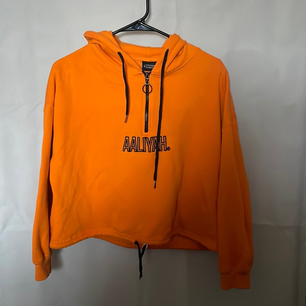 Orange Aaliyah hoodie